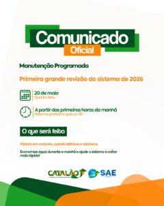 SAE realizam manutenção preventiva estratégica para garantir segurança hídrica em 2026